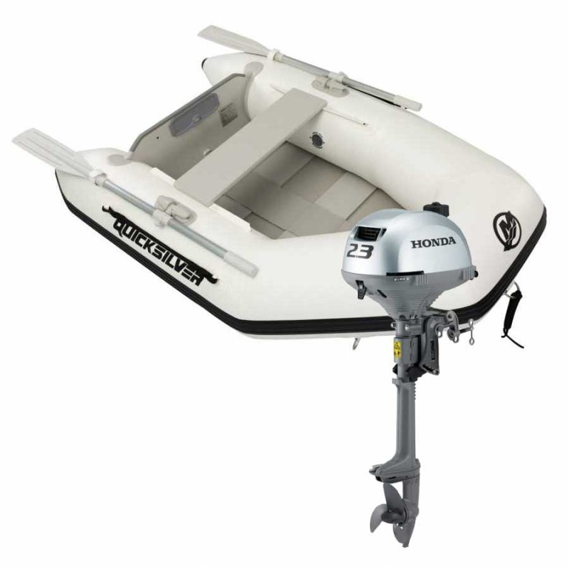 Quicksilver gommone TENDY 200 a listelli + motore Honda 2.3 HP