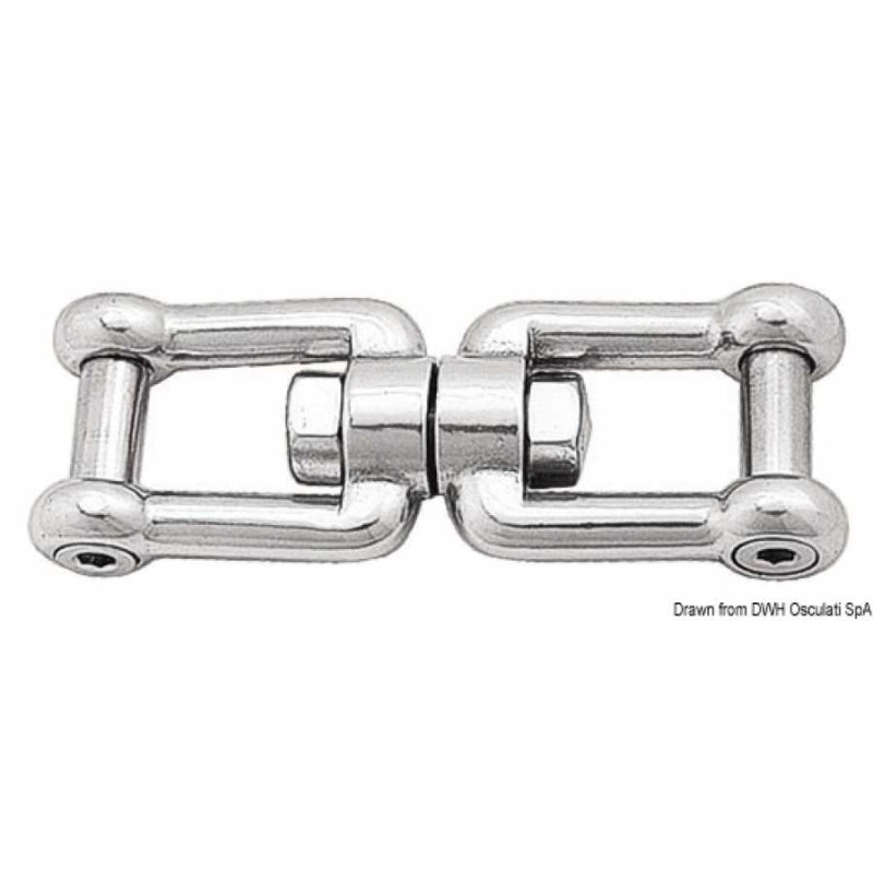 Girella in acciaio inox AISI 316 lucidate a specchio