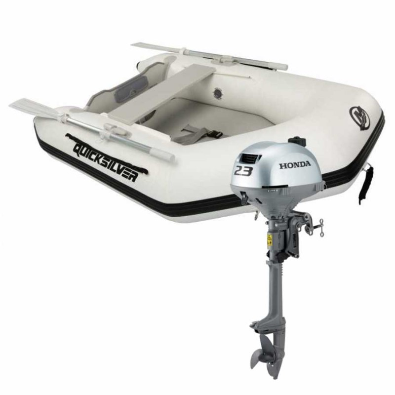 Package Quicksilver gommone TENDY 200 gonfiabile + motore Honda 2.3 HP