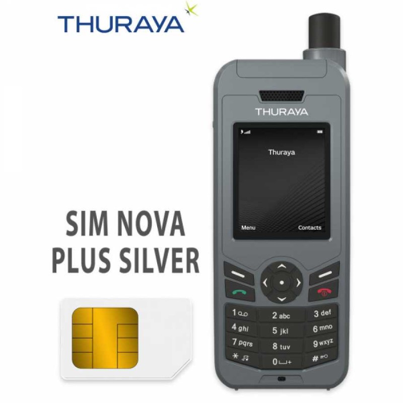 Thuraya XT-LITE con SIM 20 unità di traffico, telefono satellitare